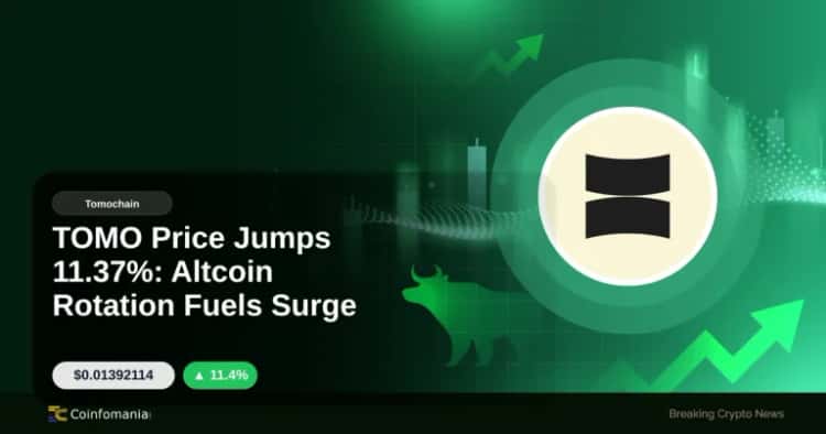 TOMO Price Jumps 11.37%: Altcoin Rotation Fuels Surge