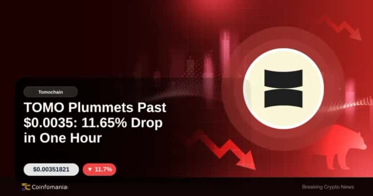 TOMO Plummets Past $0.0035: 11.65% Drop in One Hour
