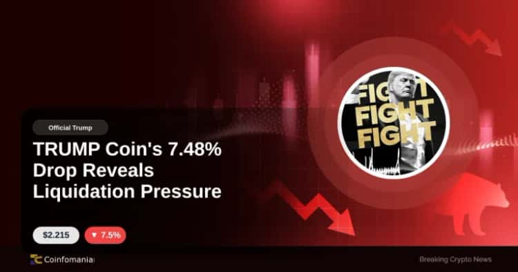 TRUMP Coin’s 7.48% Drop Reveals Liquidation Pressure