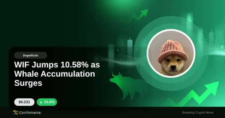 WIF Jumps 10.58% as Whale Accumulation Surges