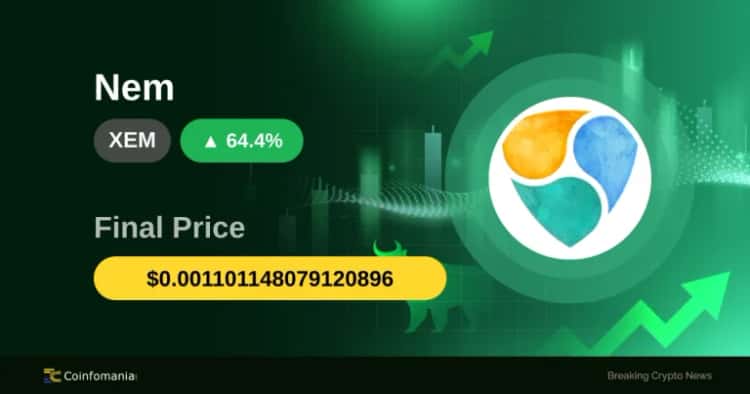 Why XEM Just Rocketed 64.44% in 60 Minutes