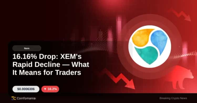 % 16.16 Düşüş: XEM’in Hızlı Düşüşü Tüccarlar İçin Anlamı
