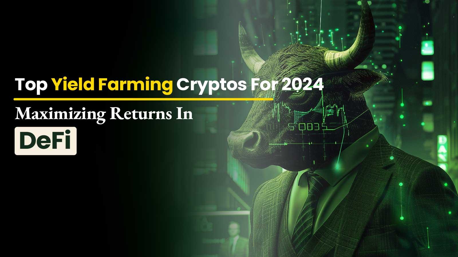 Best Yield Farming Cryptos for 2024: Maximizing Returns in DeFi