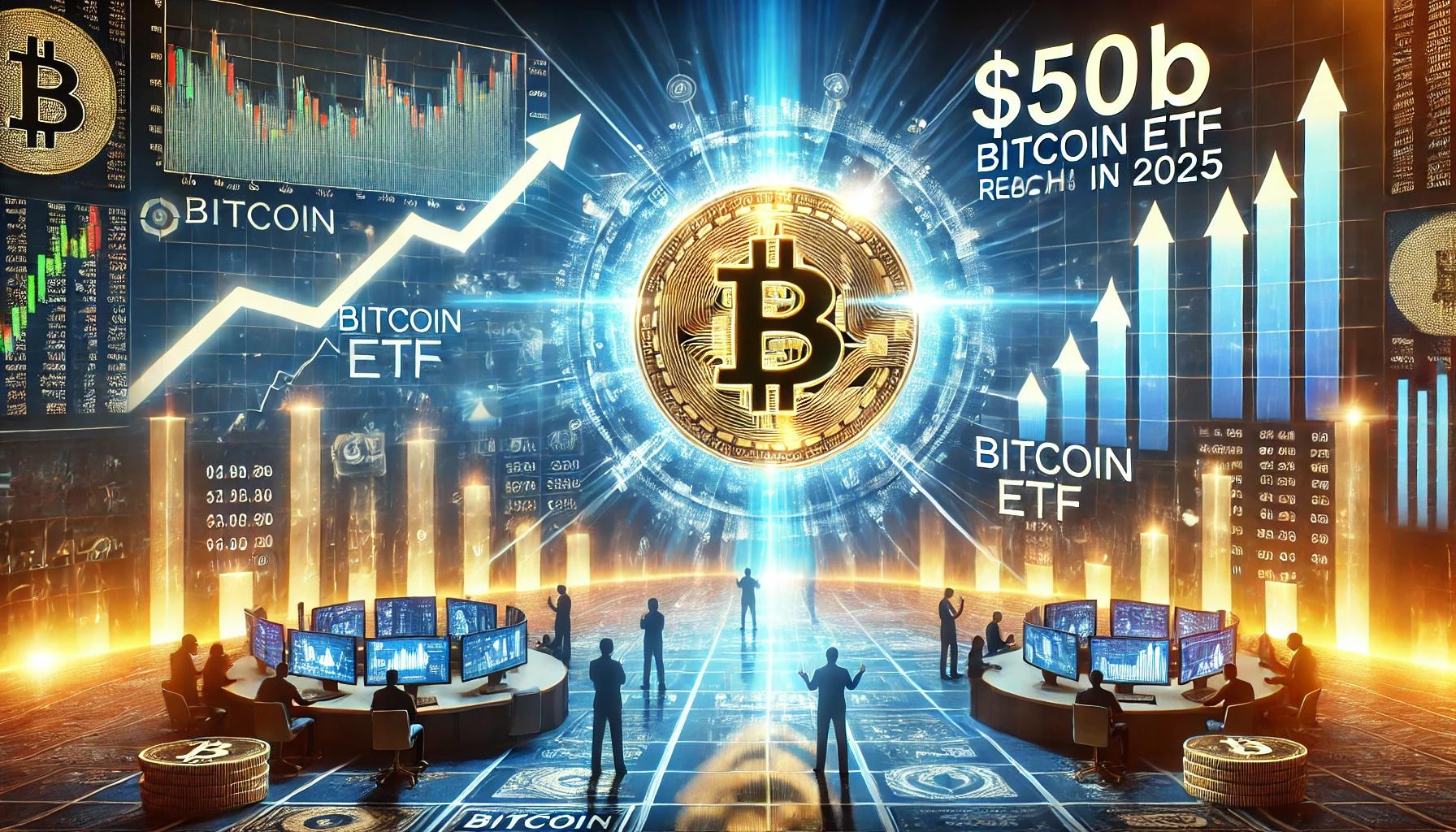 Bitcoin ETFs to Hit $50B in 2025 as Investors Flock to Crypto- Bitwise CIO