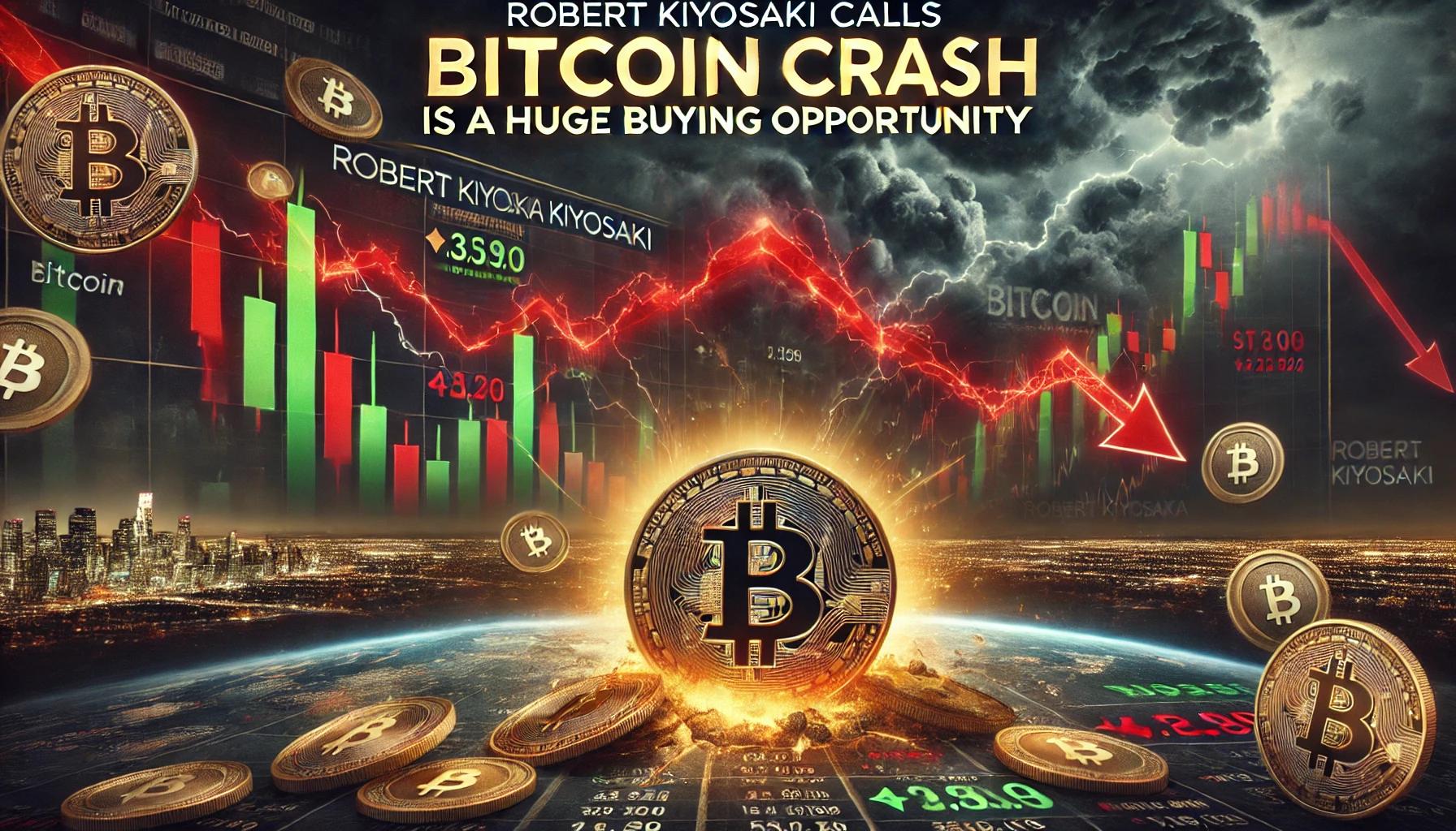 Robert Kiyosaki Calls Bitcoin Crash a Huge Buying Opportunity