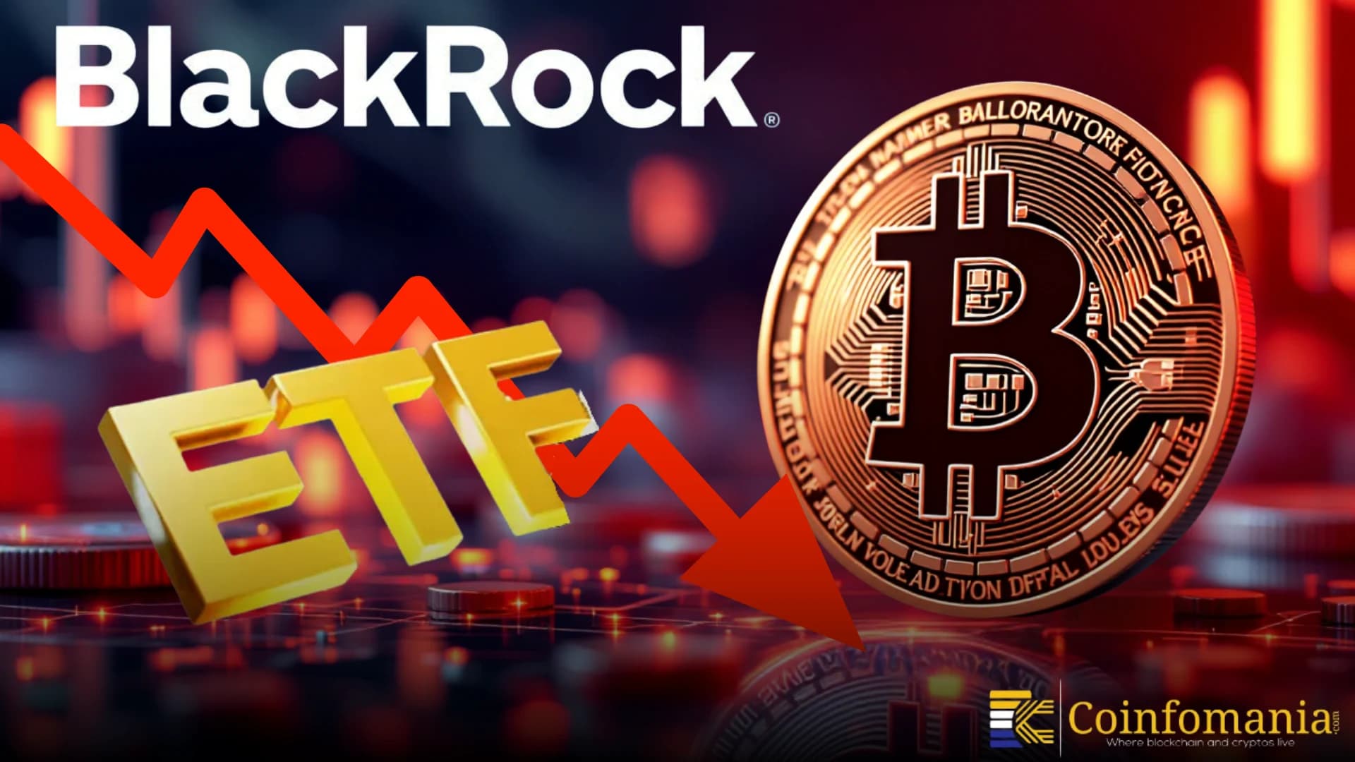 Оттоки BlackRock стирают gains Bitcoin ETF