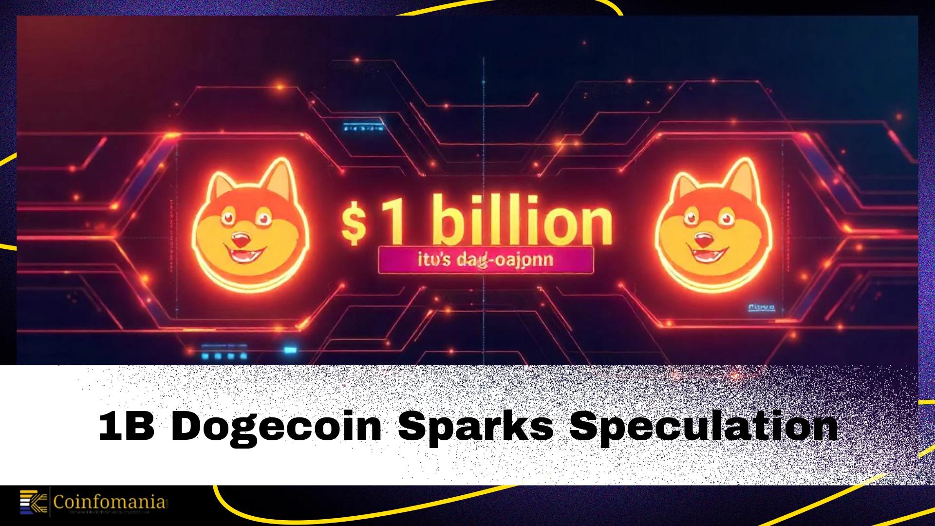 Dogecoin’s 1 Billion Transfer Raises Eyebrows—Is a Market Shift Coming?