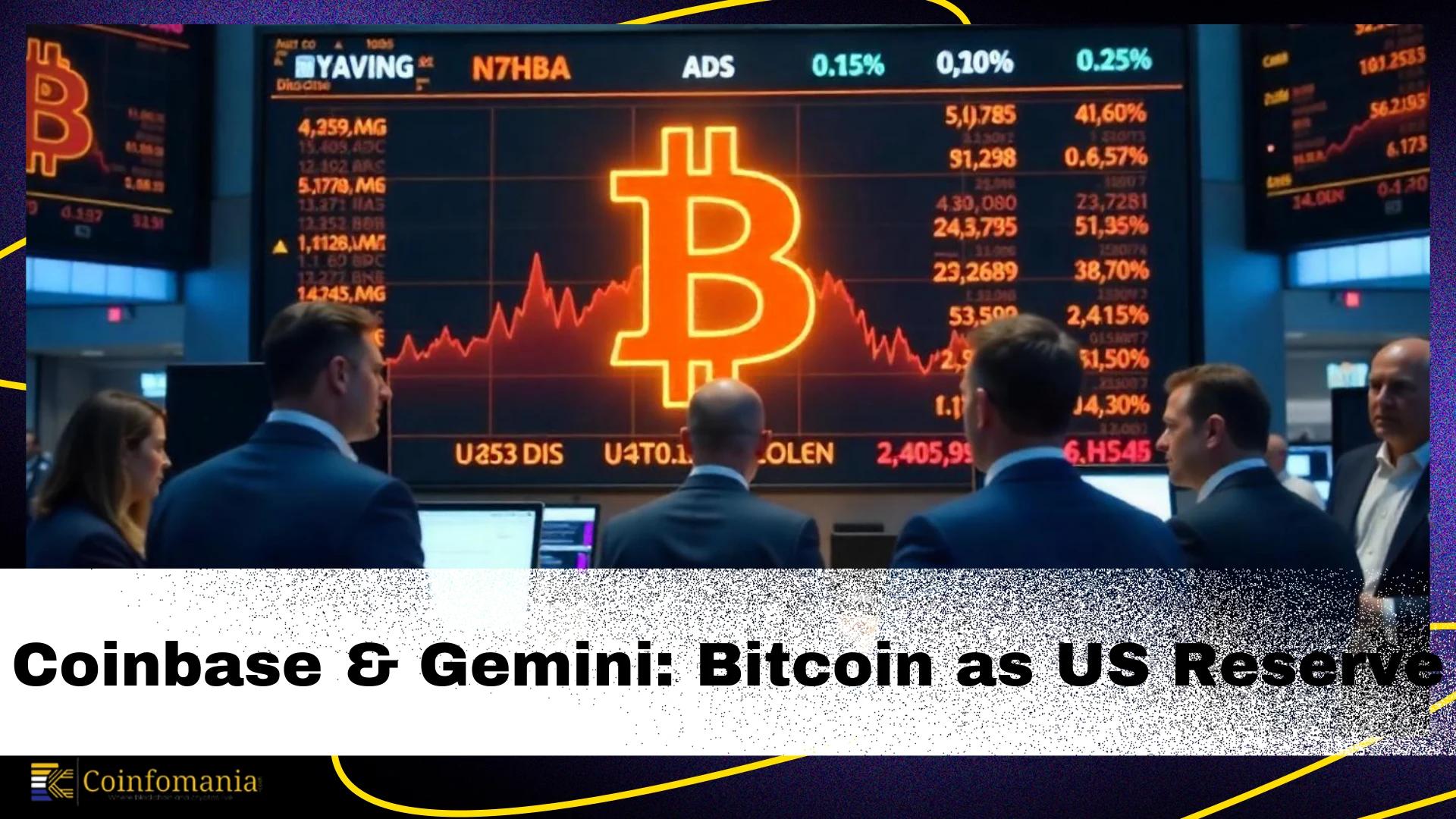 Coinbase & Gemini CEOs: Only Bitcoin Fits as US Reserve Asset