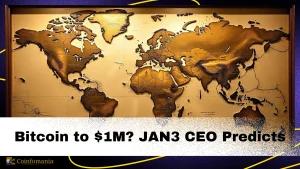 Bitcoin to $1,000,000? JAN3 CEO’s Bold Prediction Shakes the Crypto World!