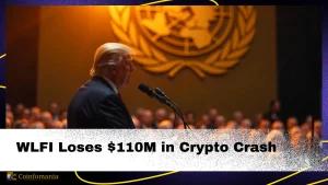 Trump-Backed WLFI Faces $110M Crypto Loss Amid Market Downturn