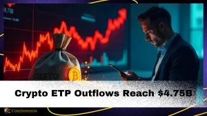 Crypto ETPs Bleed $876M in 4th Week of Outflows—Total Hits $4.75B