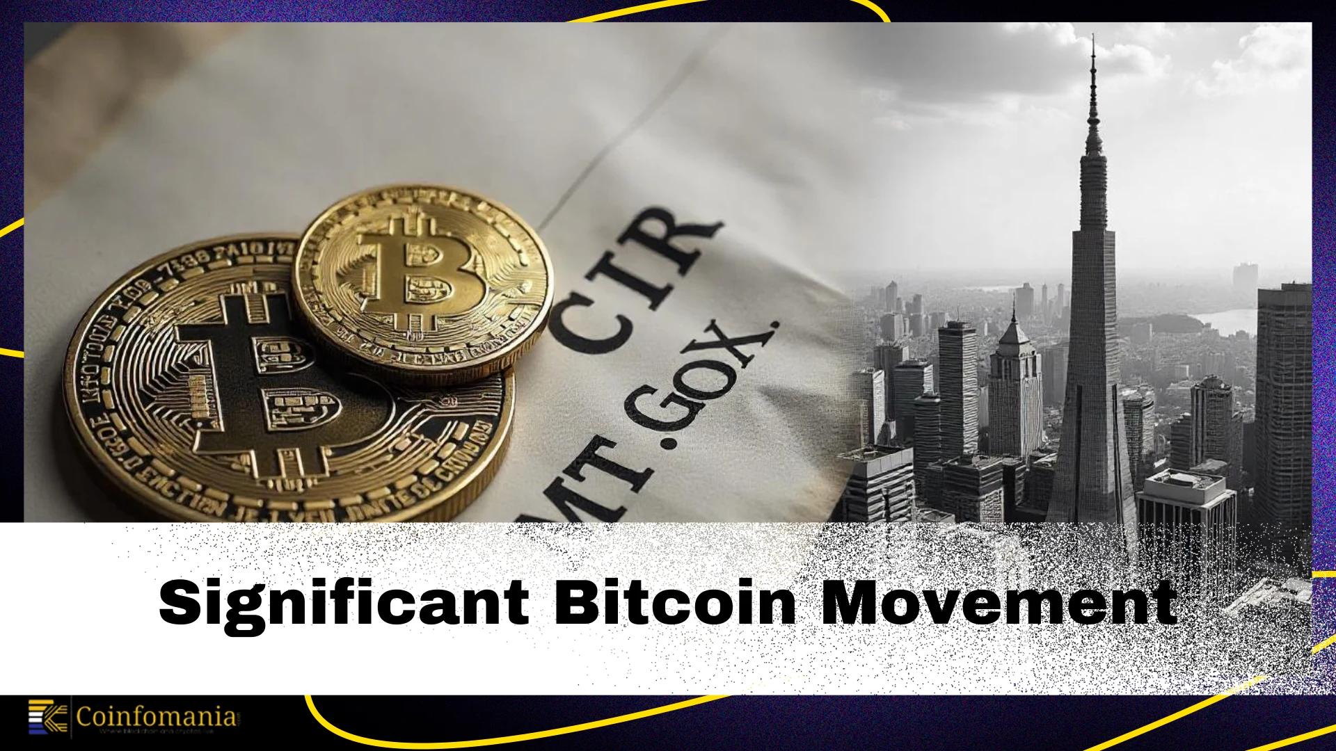 Significant Bitcoin Movement: Mt. Gox Transfers $900M BTC Will It Crash Prices?