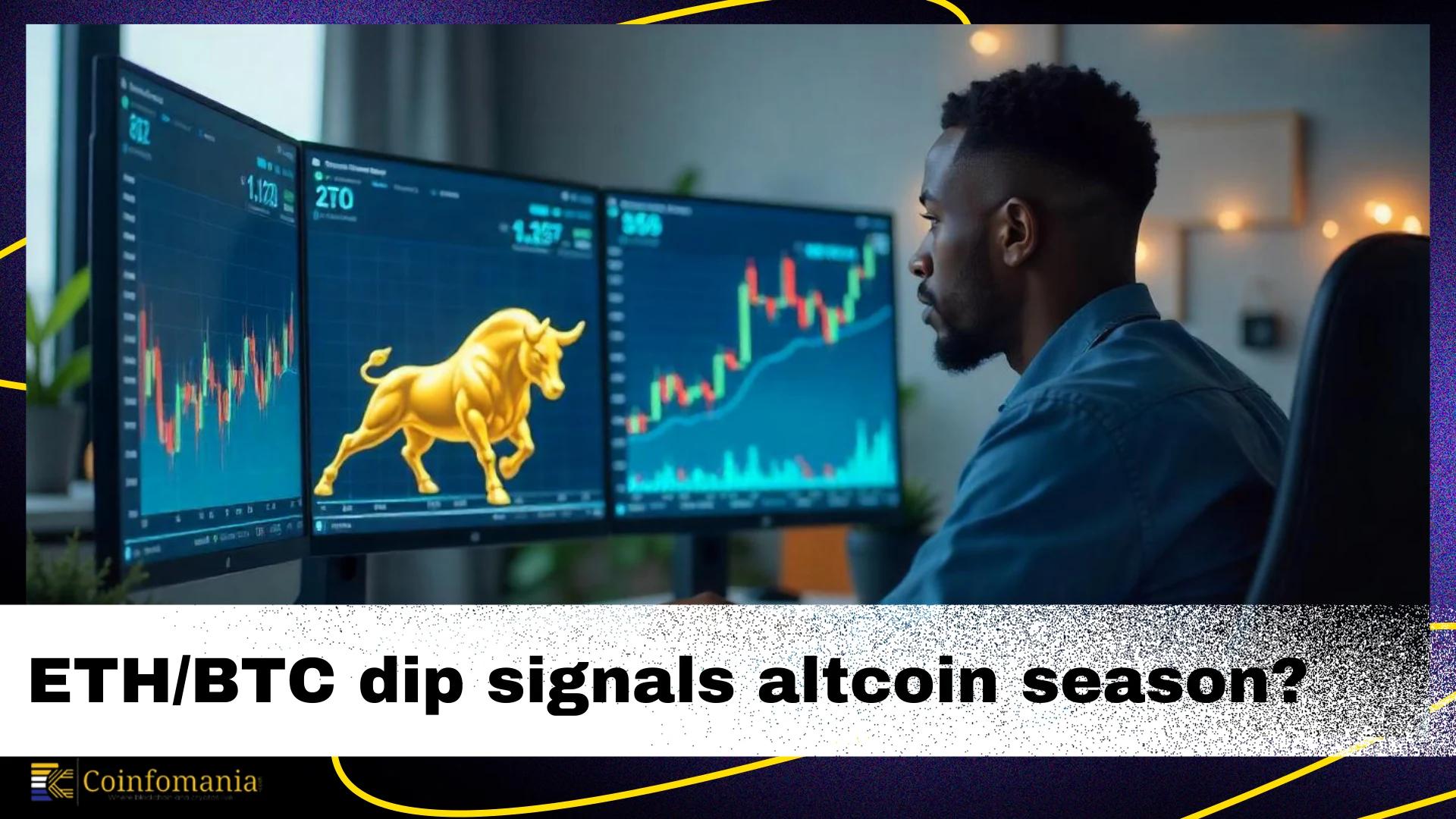 Ethereum’s Low ETH/BTC Ratio Hints at Possible Altcoin Season