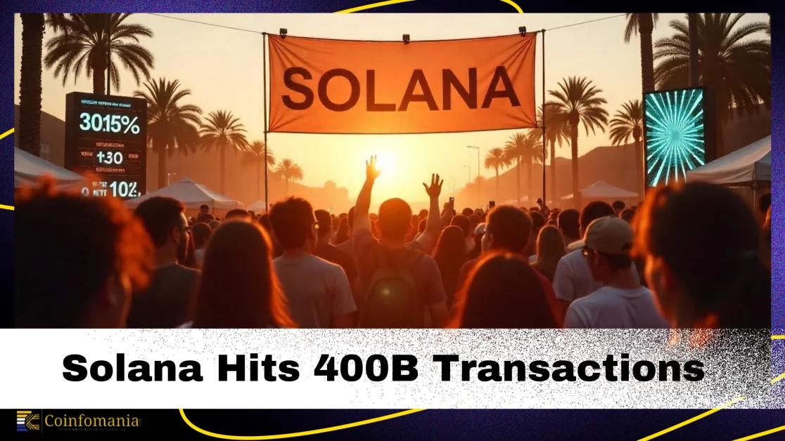 Solana Surpasses 400B Transactions and Nears $1T in Volume — Major 5-Year Achievements