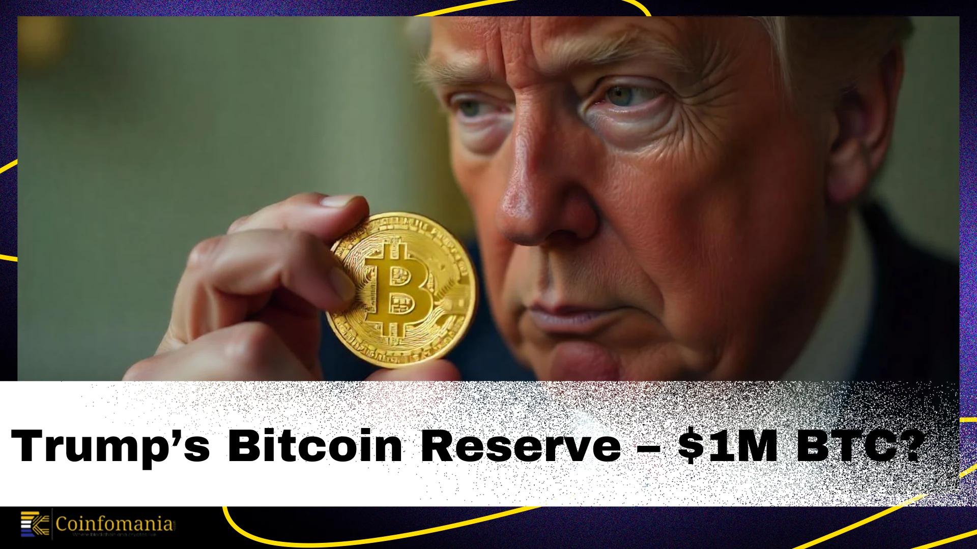 Trump’s Strategic Bitcoin Reserve Could Fuel $1M BTC by 2025! U.S. to Boost 200K BTC Holdings– The Crypto Explosion Begins!