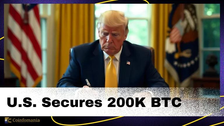 U.S. Secures 200K BTC! Trump’s Bitcoin Reserve Executive Order: Is America Becoming the Next Crypto Superpower?