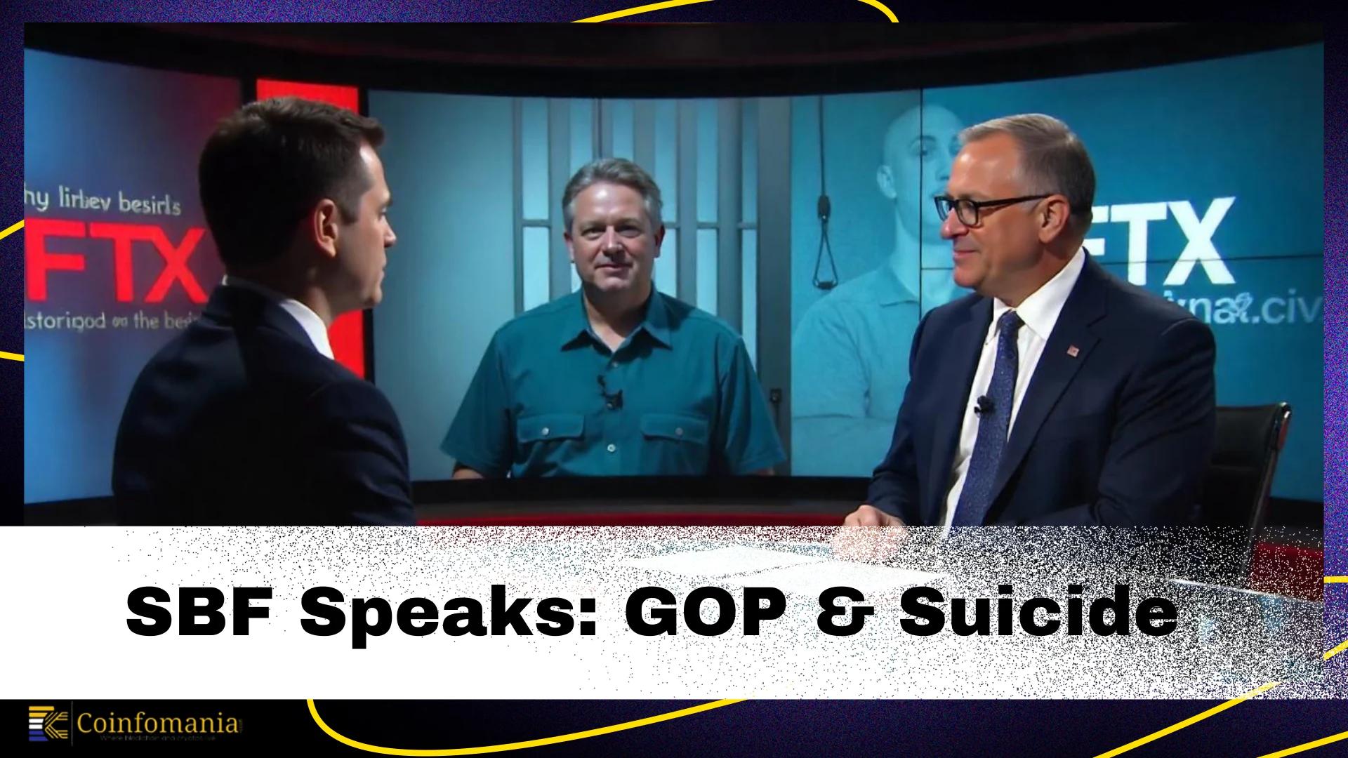 SBF Breaks Silence from Prison: GOP Donations & Suicide Talk