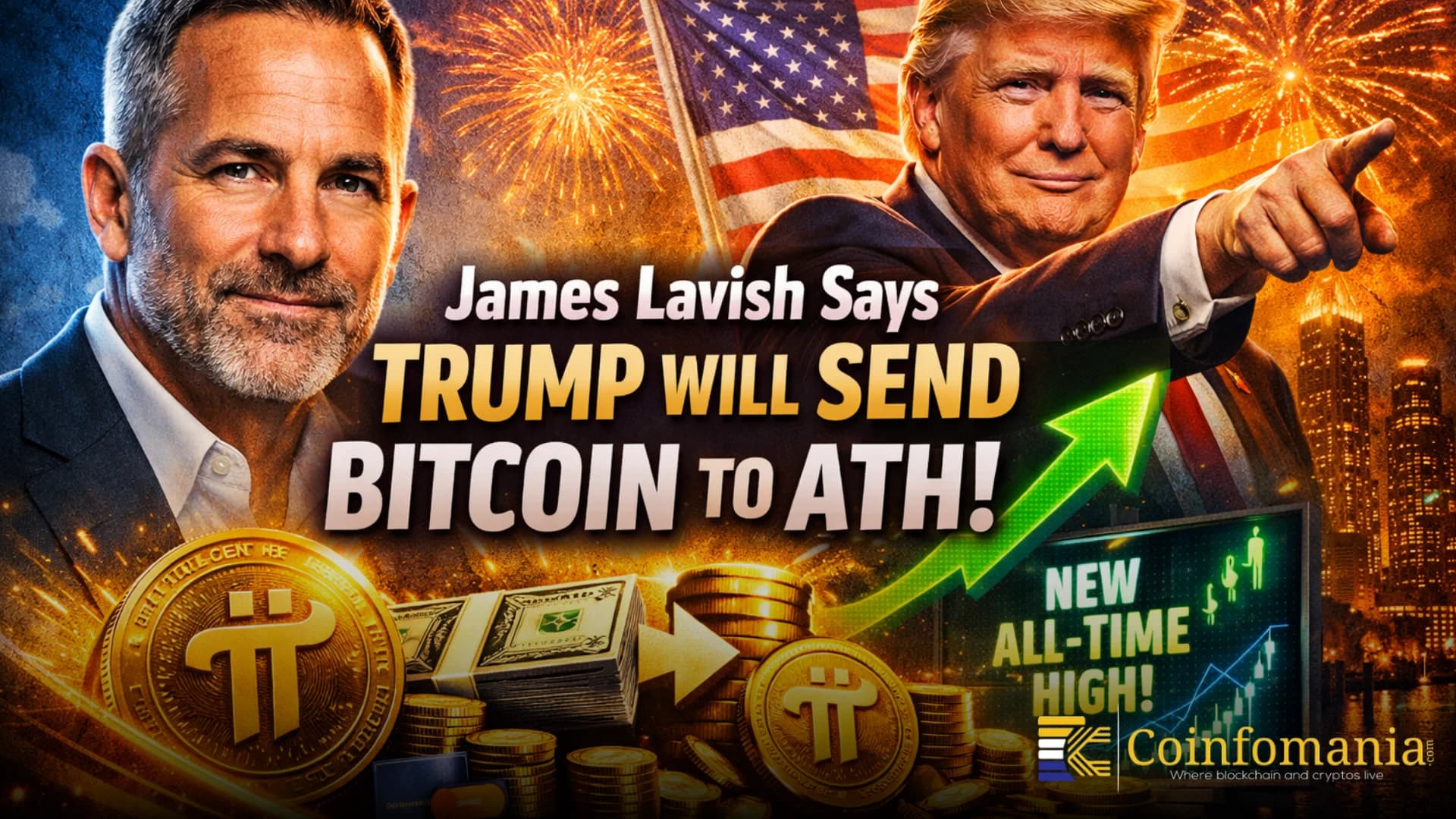 James Lavish Dice Che Trump Invierà Bitcoin a Nuovi Massimi Storici