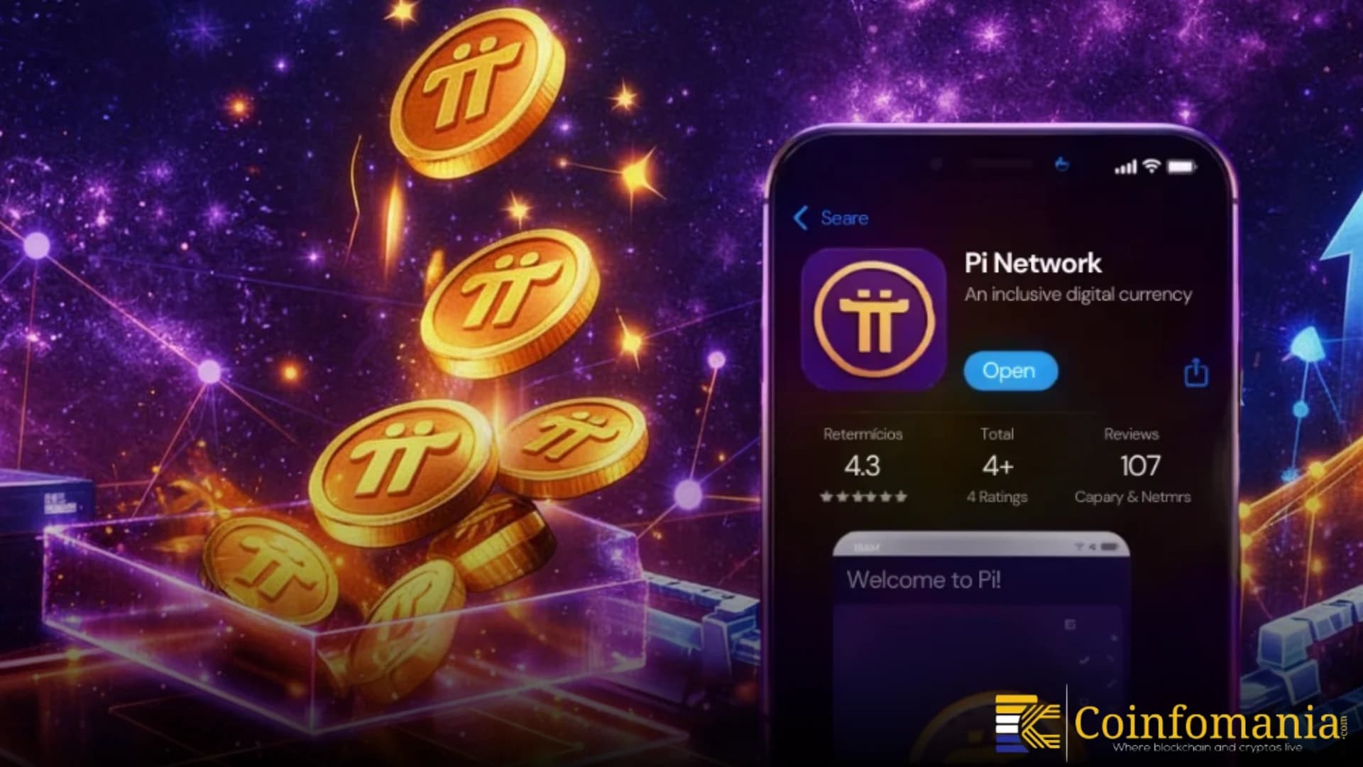 Pi Network เปิดตัวแอป Token Launchpad บน Testnet