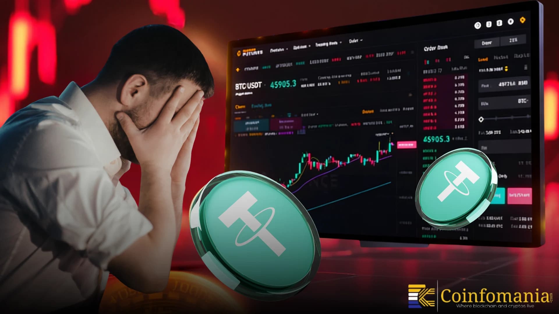 Trader Loses Millions After $50M USDT Swap