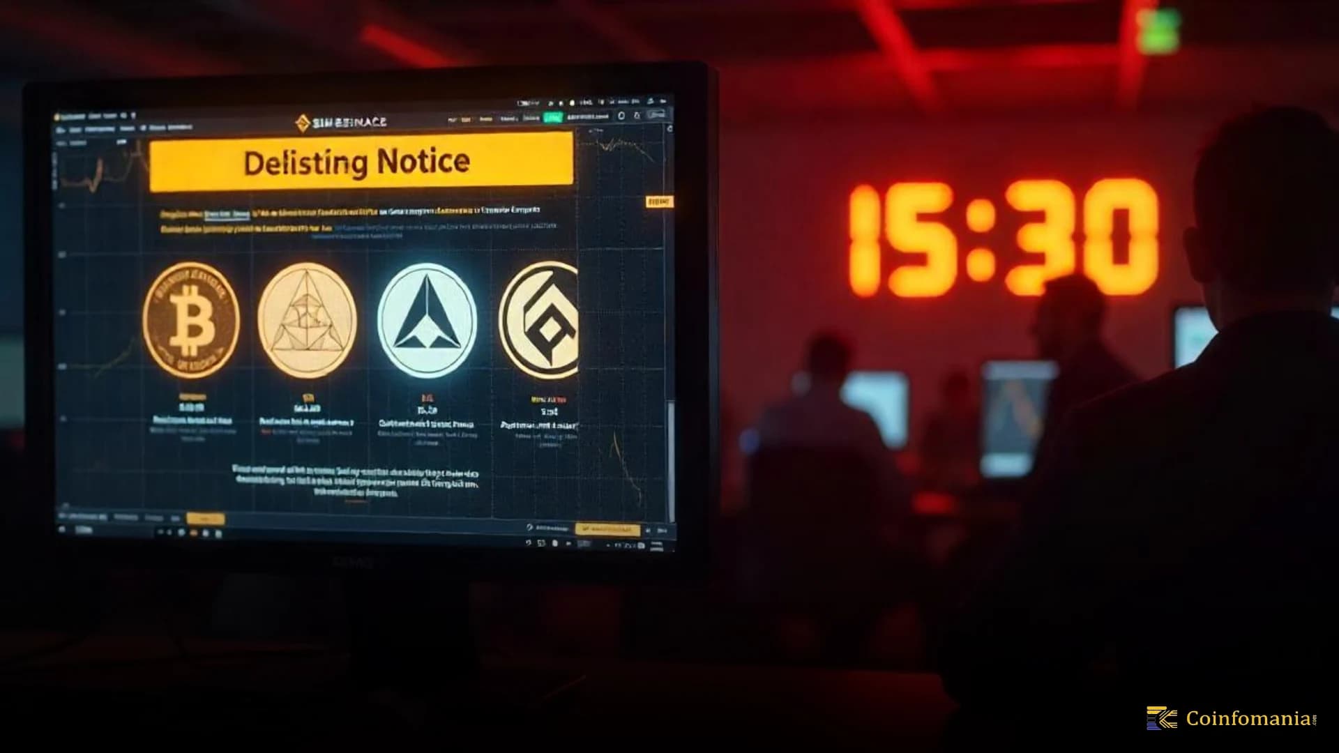 Five Cryptocurrencies to Be Delisted from Binance, Users Advised to Act Quickly