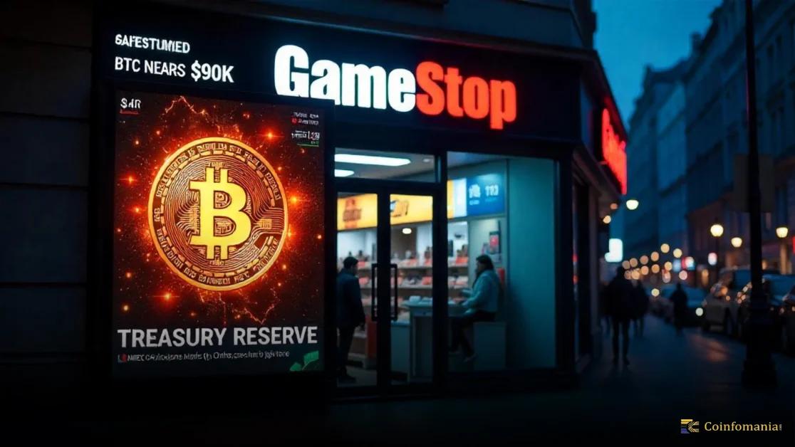 GameStop Bets Big on Bitcoin Treasury Reserve – Will BTC Price Soar beyond $90,000?
