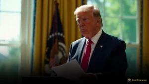 Trump&#8217;s Bitcoin Whitepaper Reveal Was a Hoax — Could BTC Plunge Below $85,800?