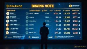 Binance’s ‘Vote to List’ Results Are In—Here are The Tokens That Made It