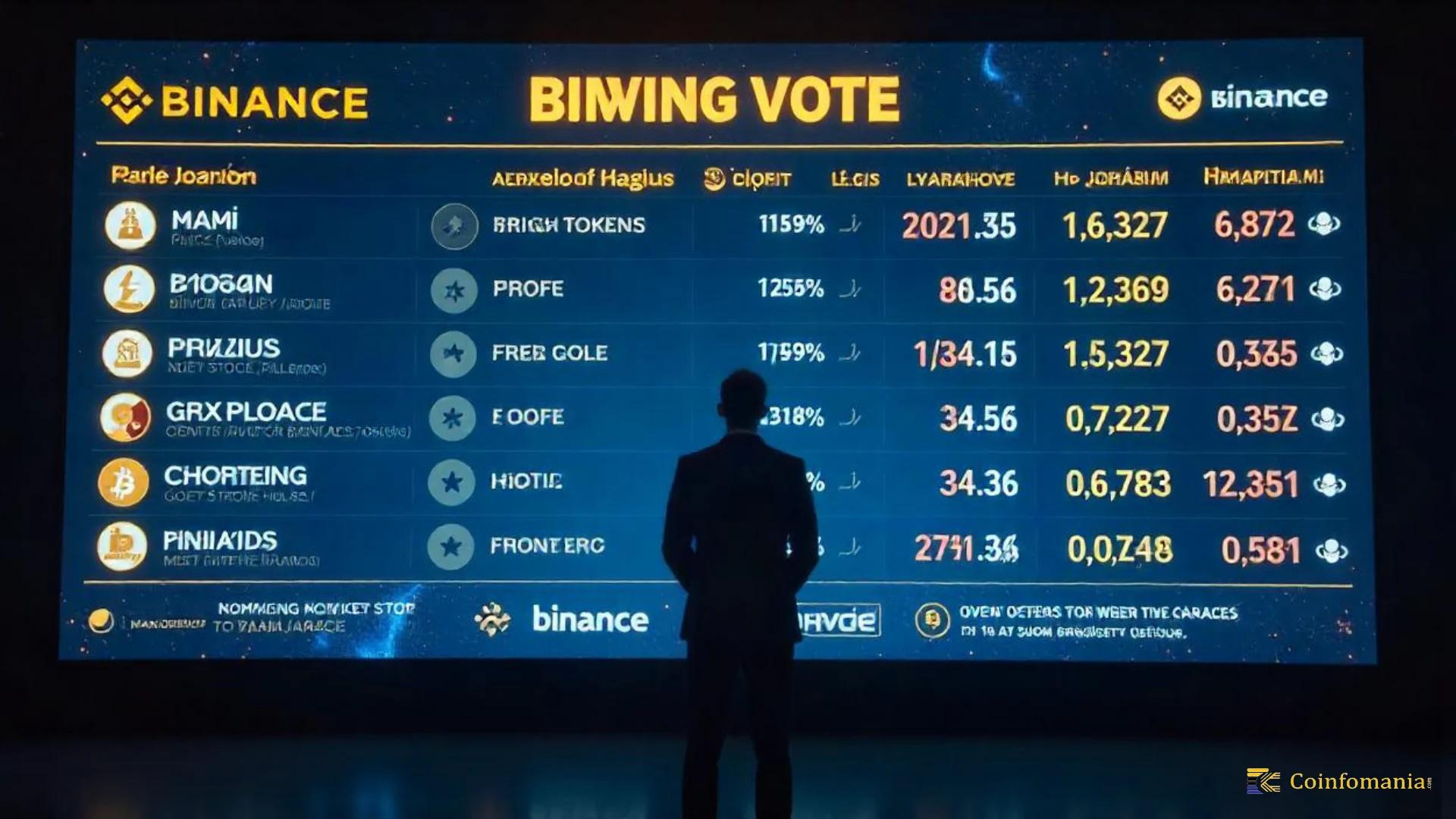 Binance’s ‘Vote to List’ Results Are In—Here are The Tokens That Made It