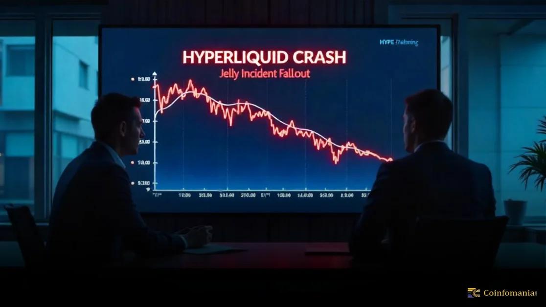 Hyperliquid Price Crash: What Led to the HYPE Price Drop After the Jelly Incident — What’s Happening?