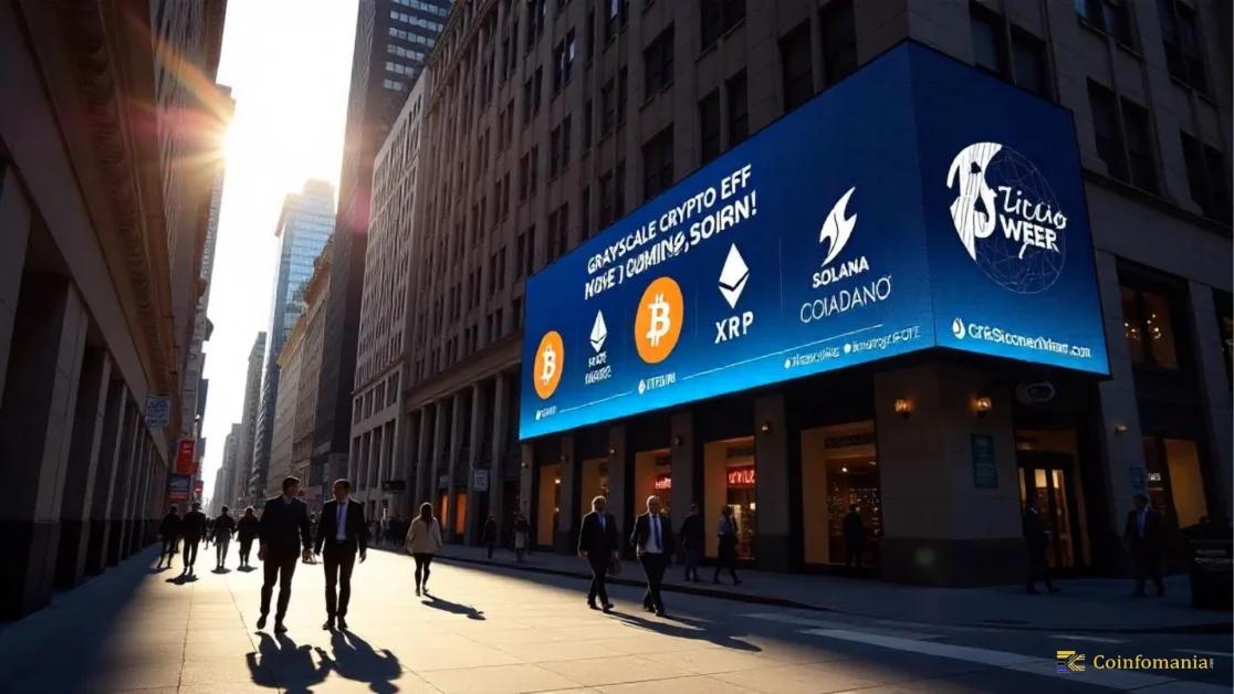 Grayscale Pushes for Crypto ETF—Bitcoin, Ethereum, XRP, Solana & Cardano Included!