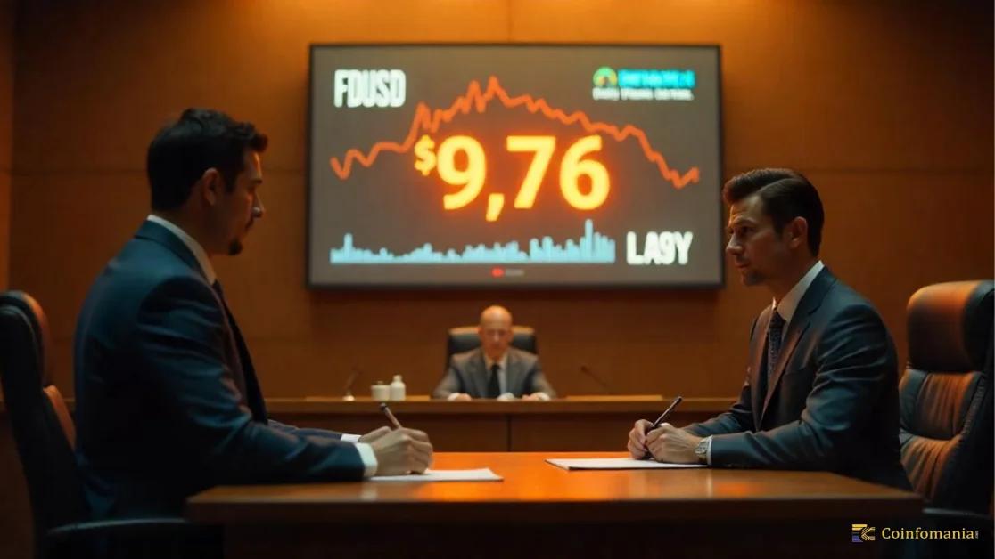 First Digital vs. Justin Sun: FDUSD Drops to $0.76 in Stablecoin Market Crash as Legal Battle Heats Up