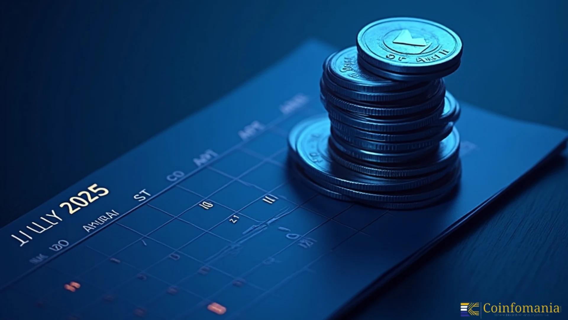 Le déblocage de crypto-monnaies en juillet 2025 pourrait déclencher une volatilité du marché
