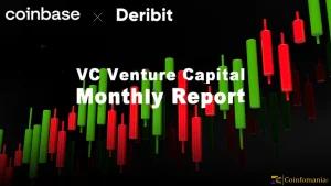 VC Monthly Report Highlights Shift from Small Fundraising to Major M&A as Coinbase Acquires Deribit in $2.9B Deal