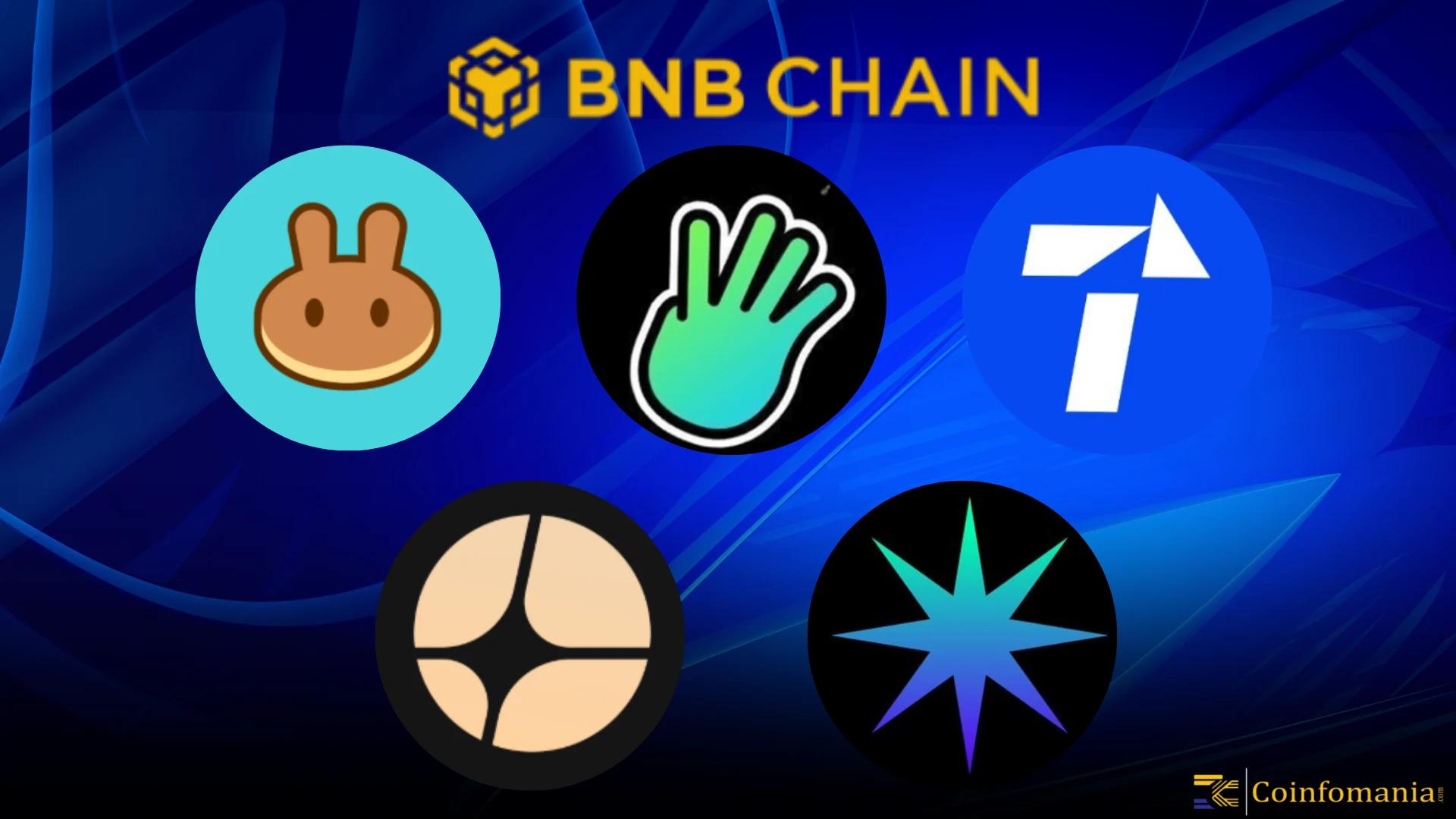 BNB Chain’s Top DeFi dApps See Surge in Users and Transactions Over 30 Days