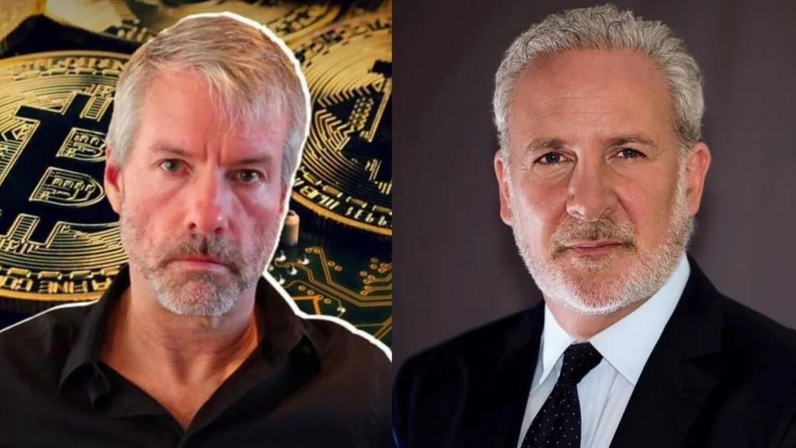 Peter Schiff Agrees with Michael Saylor’s Bitcoin Take – But There’s a Catch