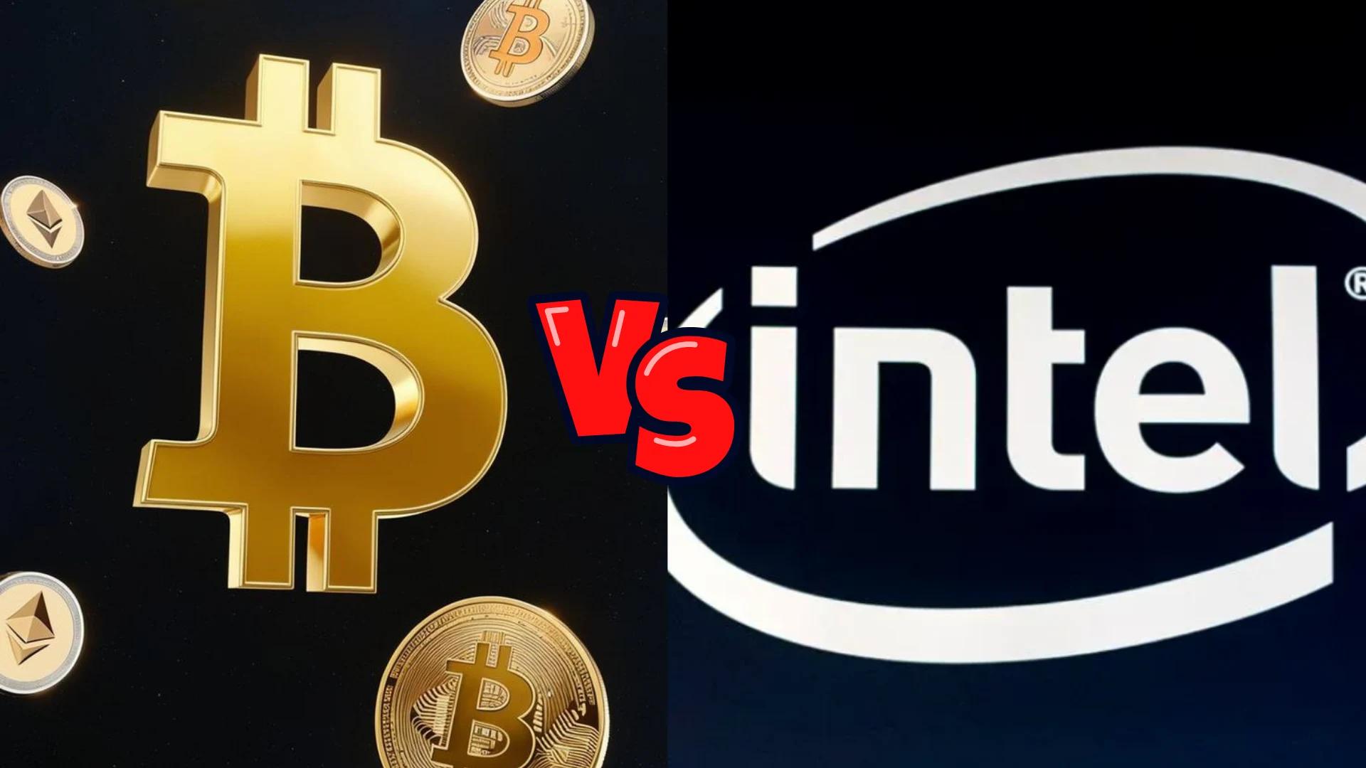 Bitcoin vs. Intel Stock – Did Intel Give Up on Bitcoin Too Early?