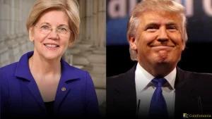 Crypto market on edge as Warren warns: Trump firing Powell could crash everything