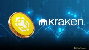 BNB Price Hits $608 as Kraken Prepares to List Binance Coin