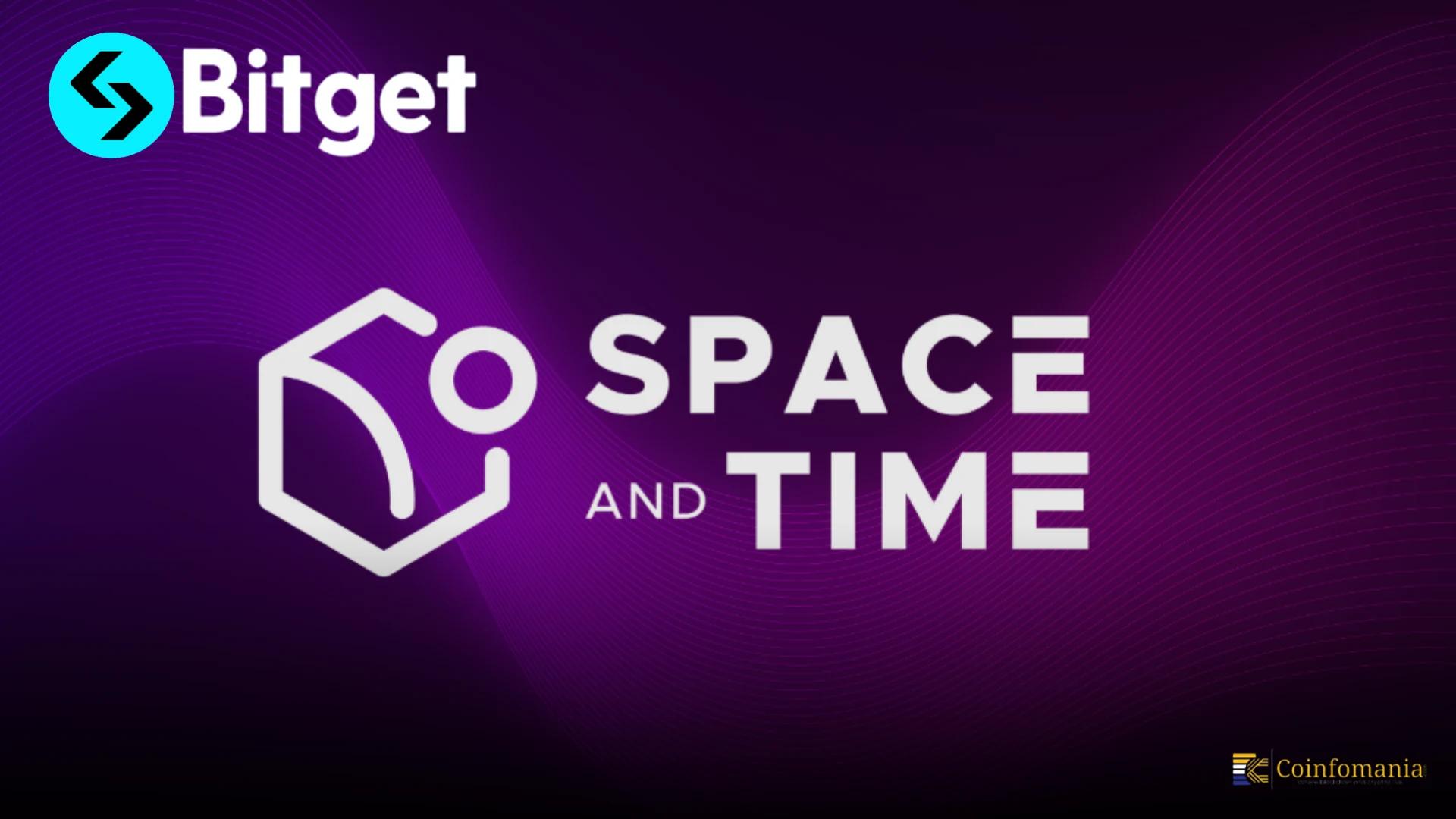 Bitget Lists Space and Time (SXT): A New Era for Decentralized Data