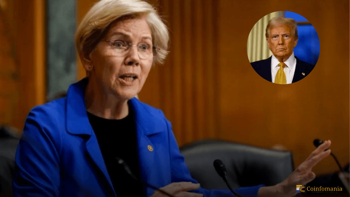 Elizabeth Warren Slams Trump’s Tariff Chaos, Warns of Crypto Market Fallout