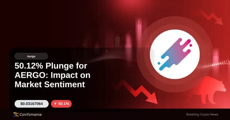 Plongée de 50,12 % pour AERGO : Impact sur le sentiment du marché
