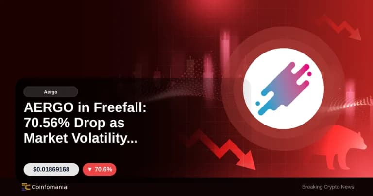 AERGO in Freefall: 70.56% Drop as Market Volatility Hits