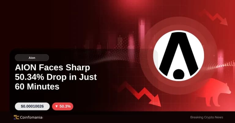 AION Faces Sharp 50.34% Drop in Just 60 Minutes