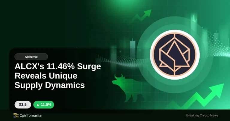 ALCX’s 11.46% Surge Reveals Unique Supply Dynamics