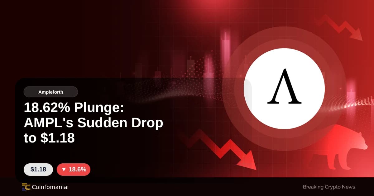 18.62% Plunge: AMPL’s Sudden Drop to $1.18