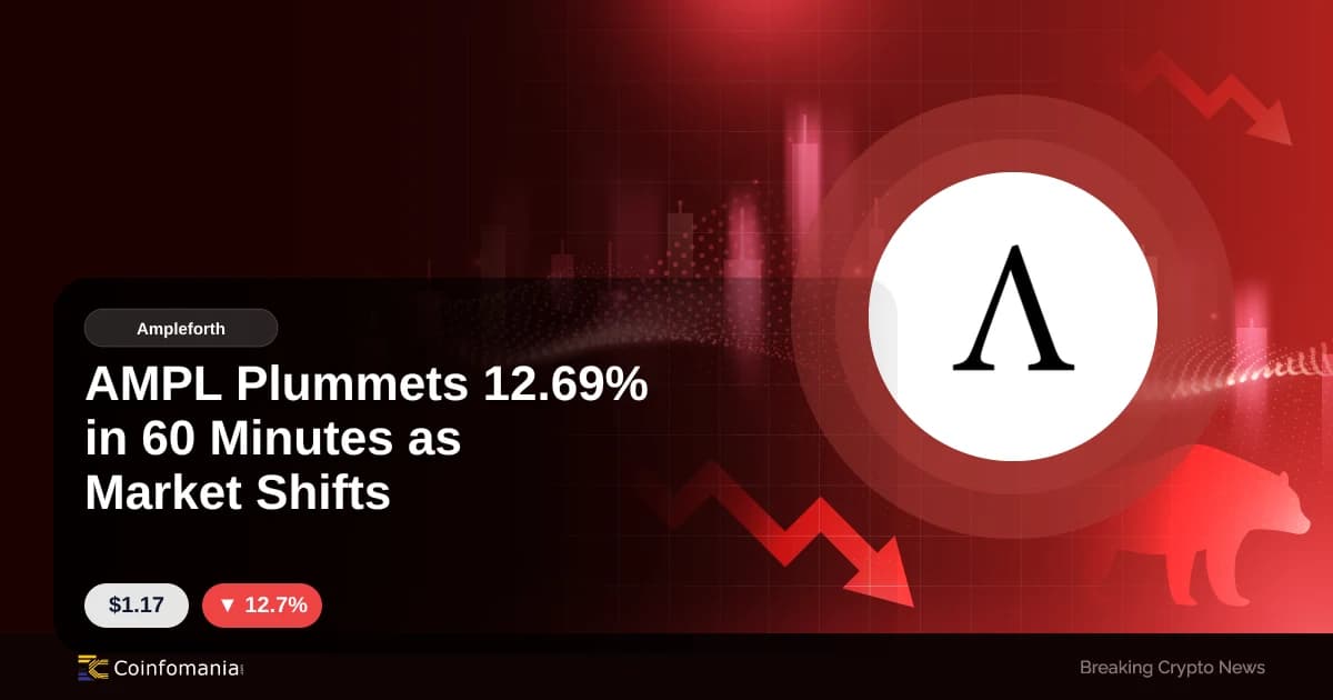 AMPL Plummets 12.69% in 60 Minutes as Market Shifts