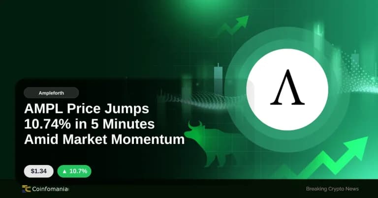 AMPL Price Jumps 10.74% in 5 Minutes Amid Market Momentum