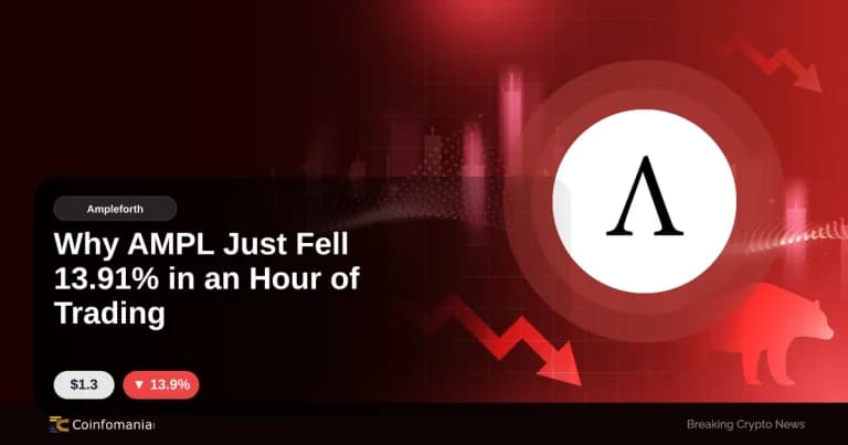 Why AMPL Just Fell 13.91% in an Hour of Trading