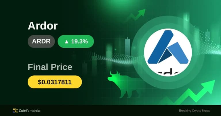 ARDR steigt um 19,28 %, während Händler aufmerksam werden